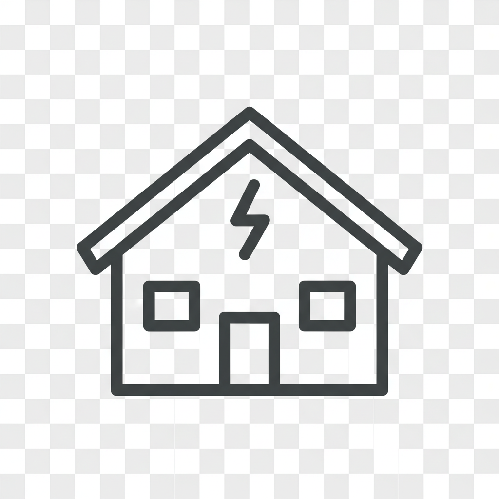 Residential electrical services icon