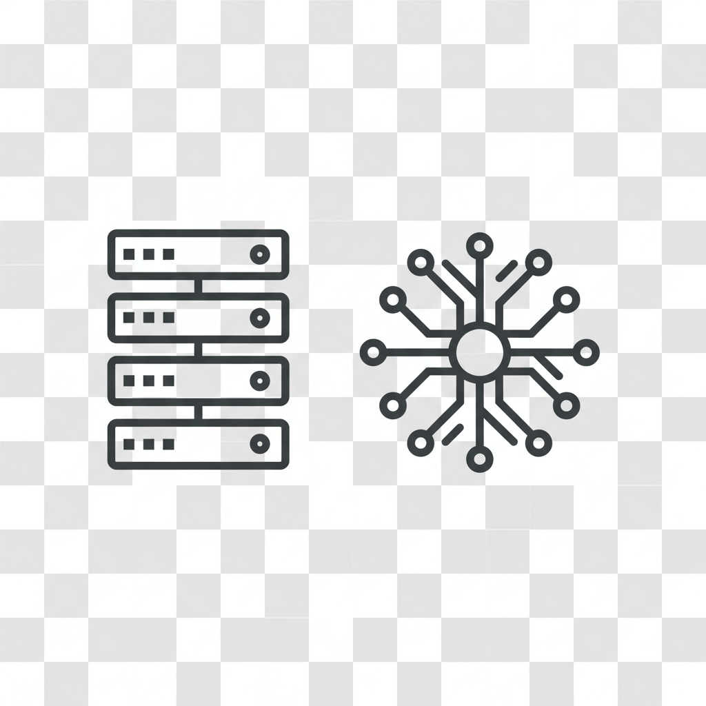 Technology electrical services icon