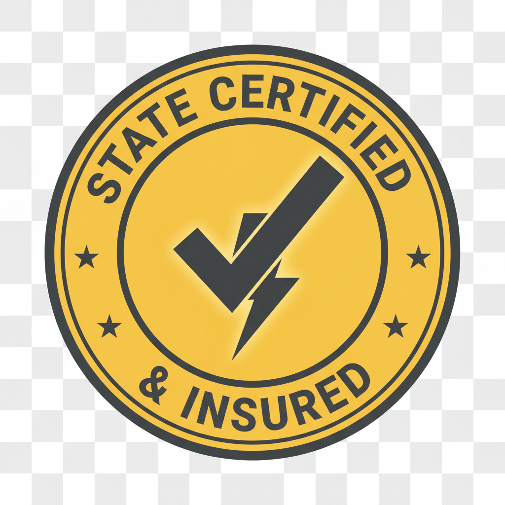 Certified & Insured Badge